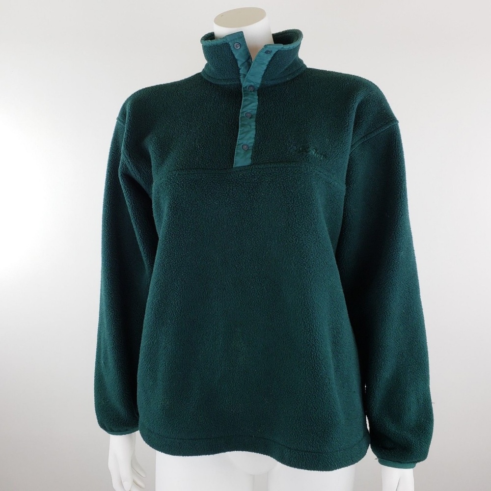 L.L. Bean Vintage T-Snap Fleece Jacket